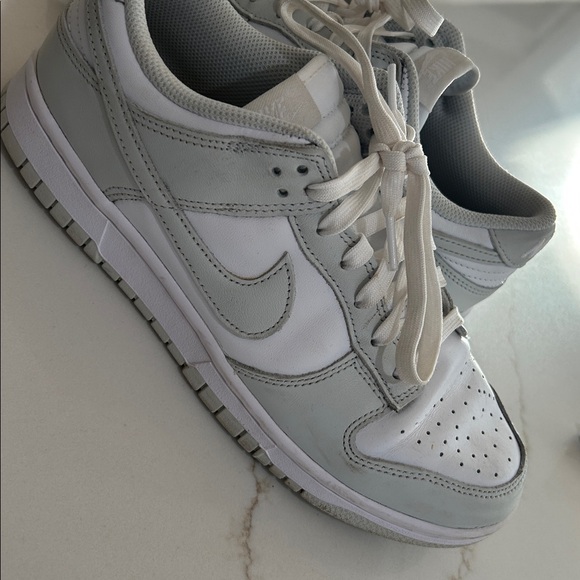 Nike White and Gray Dunks - Picture 4 of 4